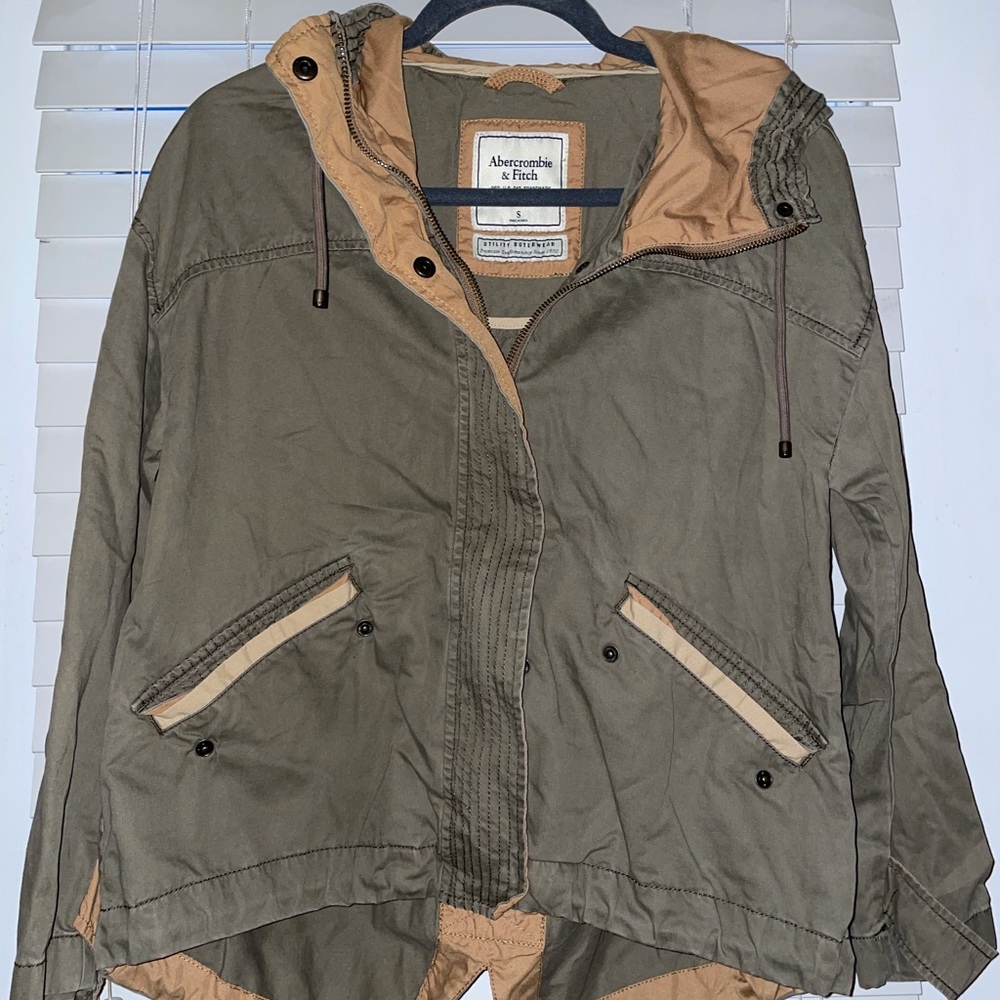 Abercrombie & Fitch Olive Jacket
